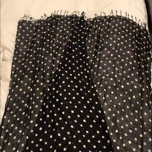 Polka dot scarf / wrap